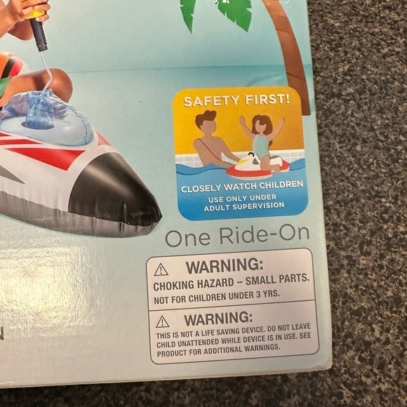 INTEX Water Gun Plane Inflatable Pool Float - Picture 4 of 5